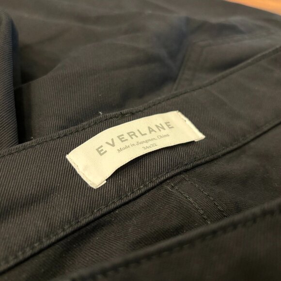 Everlane Black Uniform Performance Chino 34x32 - Picture 4 of 4